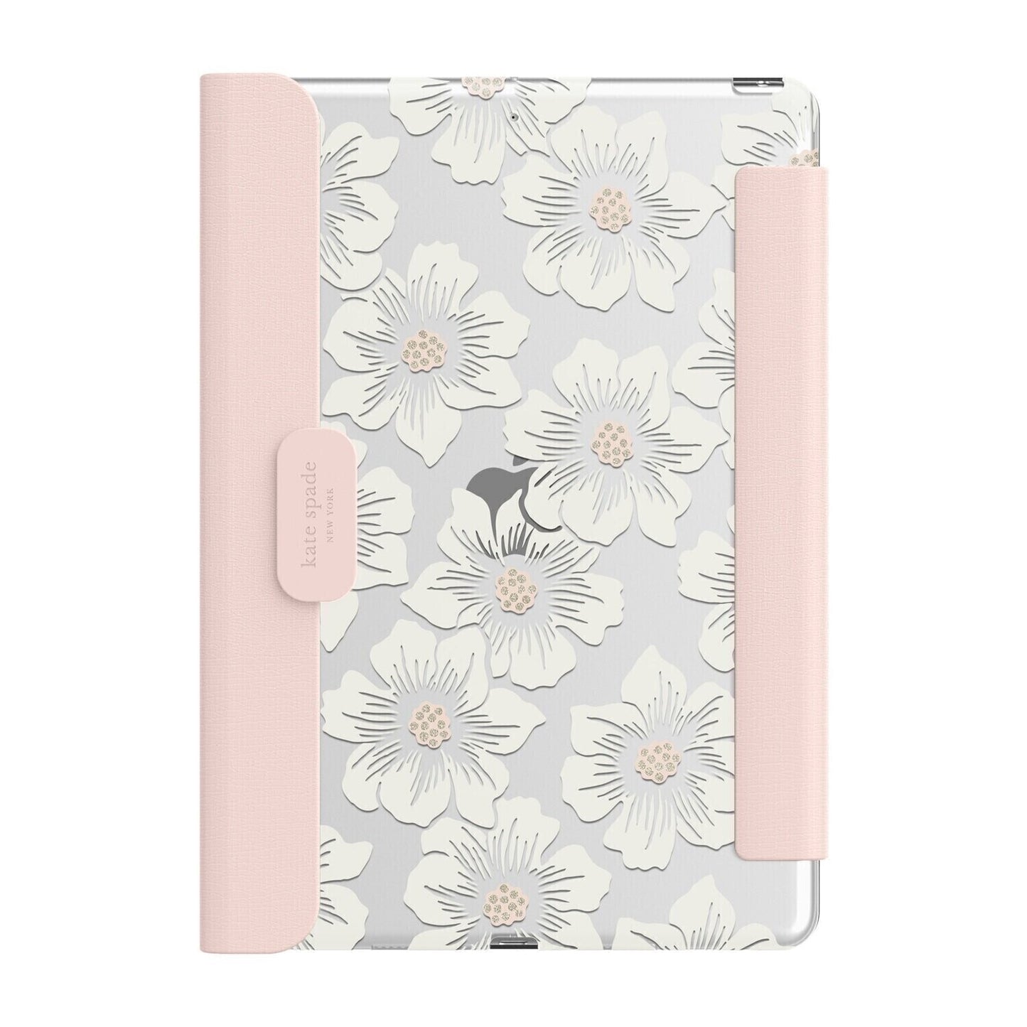 KSNY iPad mini 6 Protective Folio, Hollyhock/Blush/Cream/Clear/Blush Lambskin/Bl