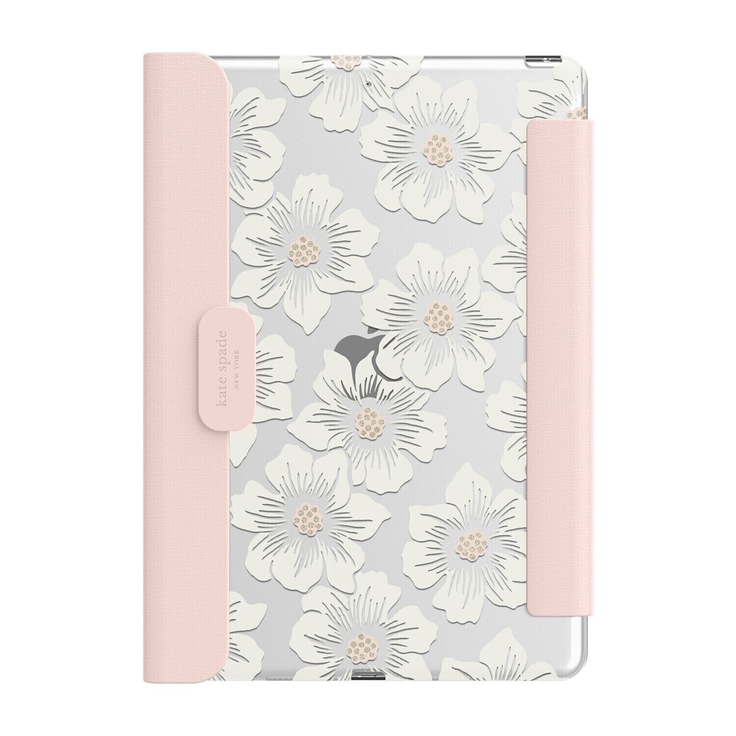 KSNY iPad mini 6 Protective Folio, Hollyhock/Blush/Cream/Clear/Blush Lambskin/Bl