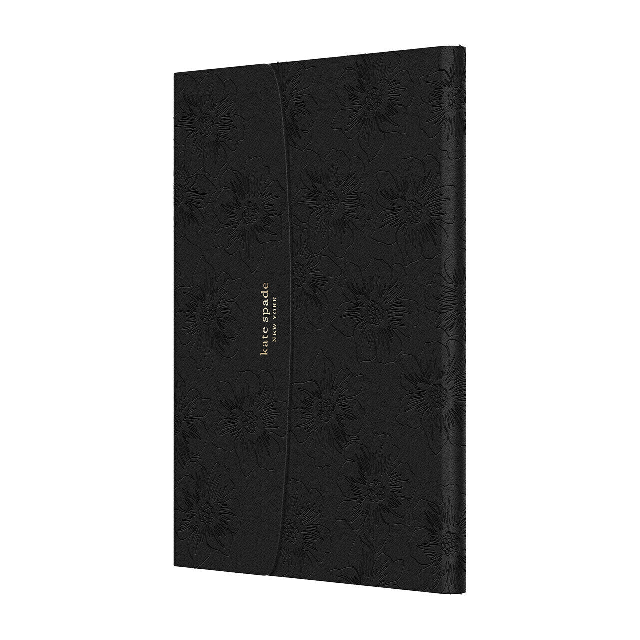 Kate Spade New York iPad 7/8/9 10.2 Envelope Folio, Reverse Hollyhock Black