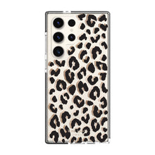 KSNY Samsung Galaxy S23 Ultra Defensive Hardshell Case, City Leopard Black/Gold