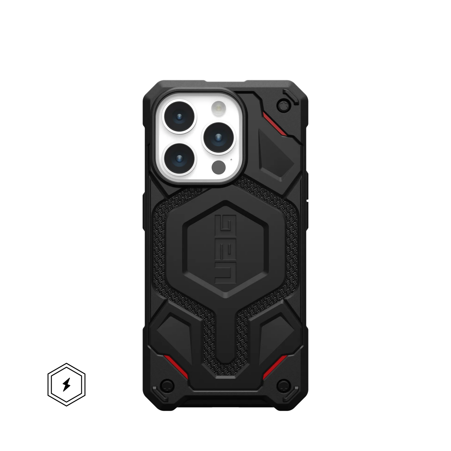 UAG iPhone 15 Pro Monarch Pro, Kevlar Black