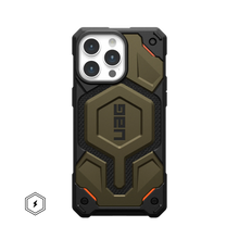 UAG iPhone 15 Pro Max Monarch Pro, Kevlar Element Green