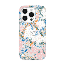 KSNY iPhone 15 Pro Protective Hardshell Case with MagSafe, Multi Floral/Rose/Pac