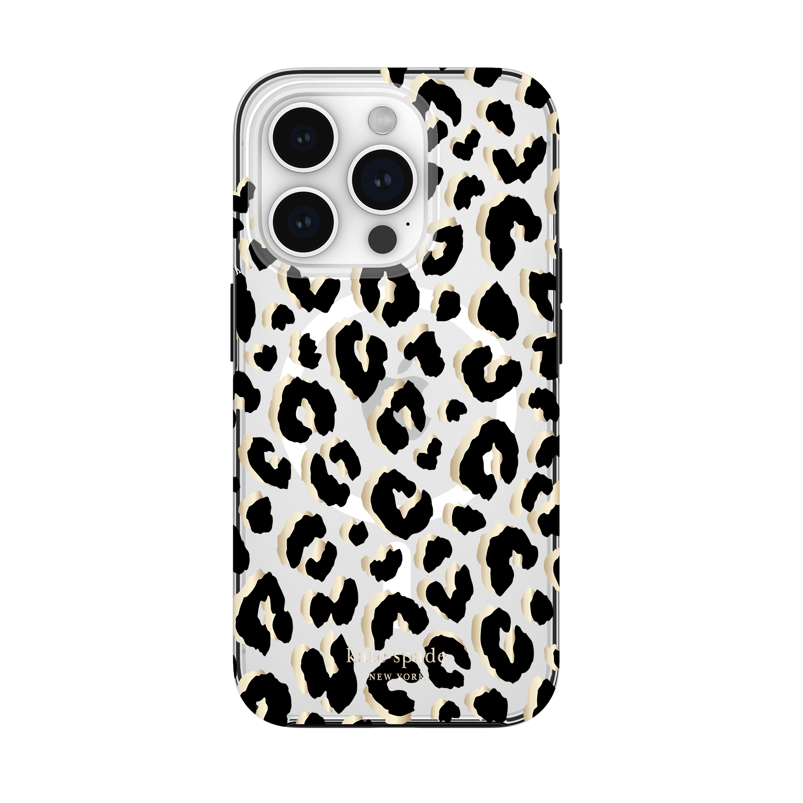 KSNY Protective Hardshell for MagSafe Case for iPhone 15 Pro Max - City Leopard