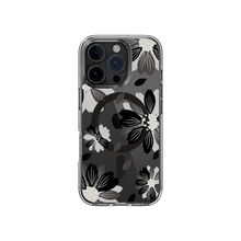 SwitchEasy iPhone 16 Pro Style M Pattern Shockproof, Black Flower