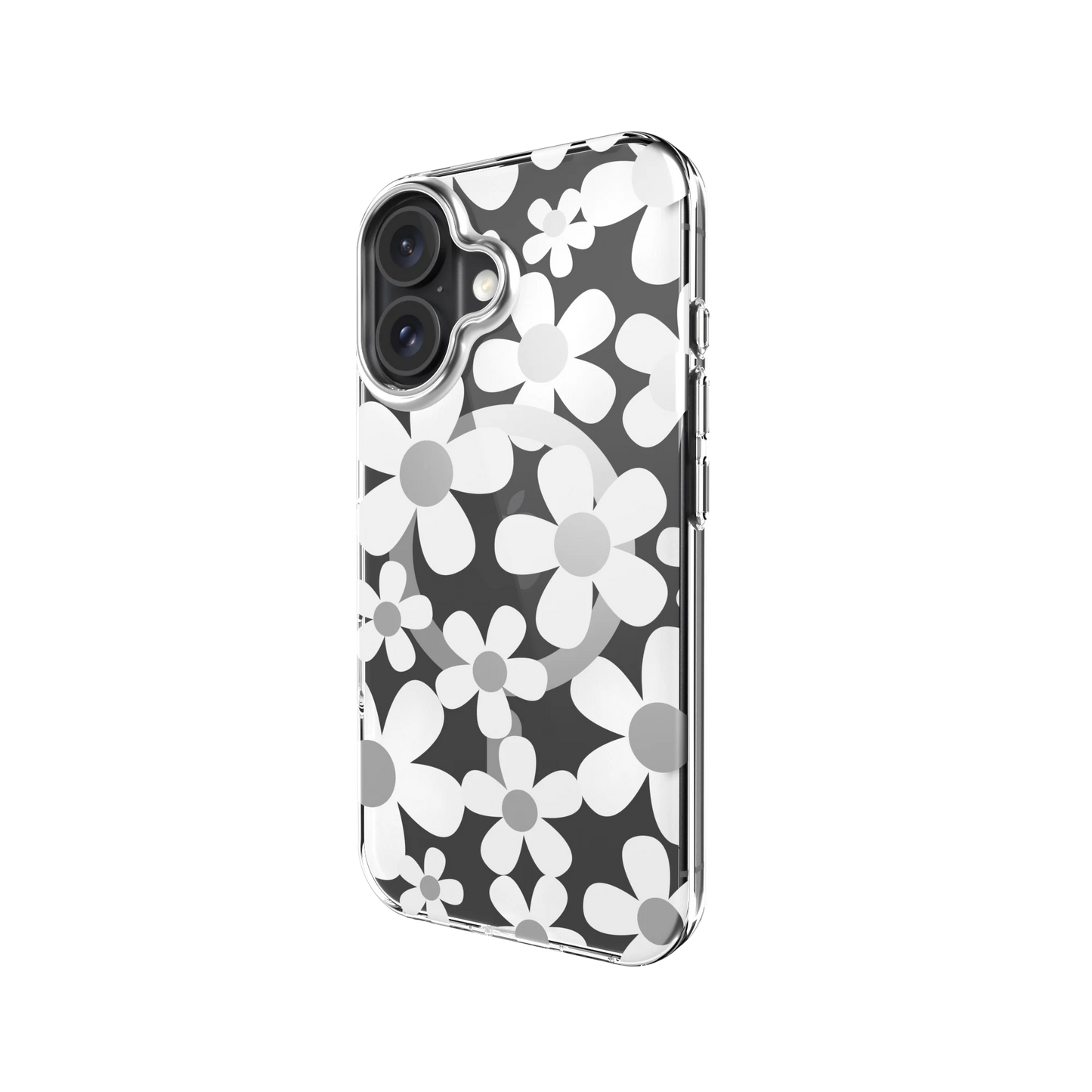 SwitchEasy iPhone 16 Fleur M 3D Pattern Shockproof MagSafe Case