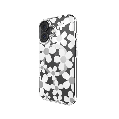 SwitchEasy iPhone 16 Fleur M 3D Pattern Shockproof MagSafe Case