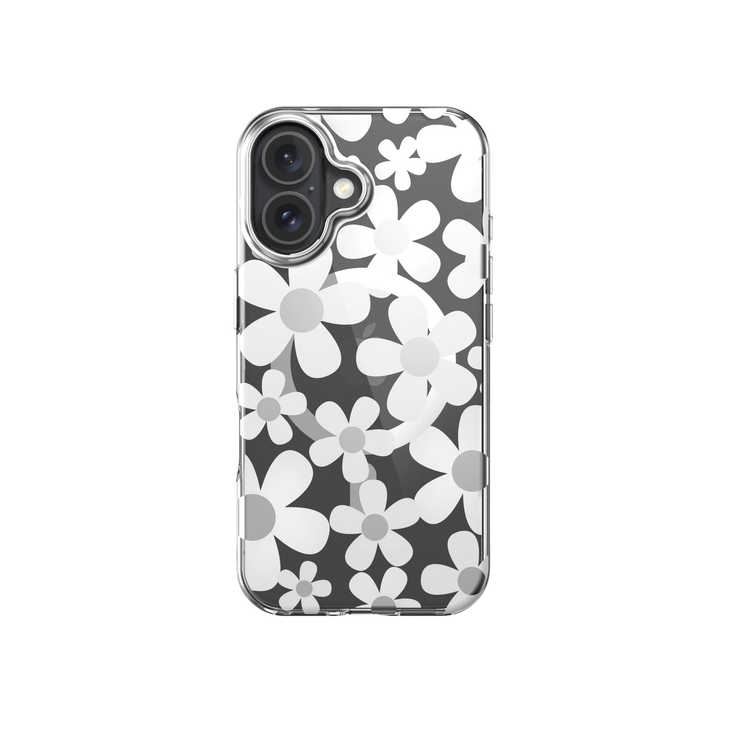 SwitchEasy iPhone 16 Fleur M 3D Pattern Shockproof MagSafe Case