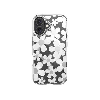 SwitchEasy iPhone 16 Fleur M 3D Pattern Shockproof MagSafe Case