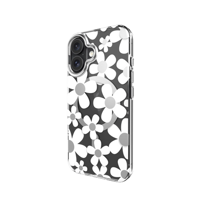 SwitchEasy iPhone 16 Plus Fleur M 3D Pattern Shockproof MagSafe Case