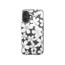 SwitchEasy iPhone 16 Plus Fleur M 3D Pattern Shockproof MagSafe Case, White