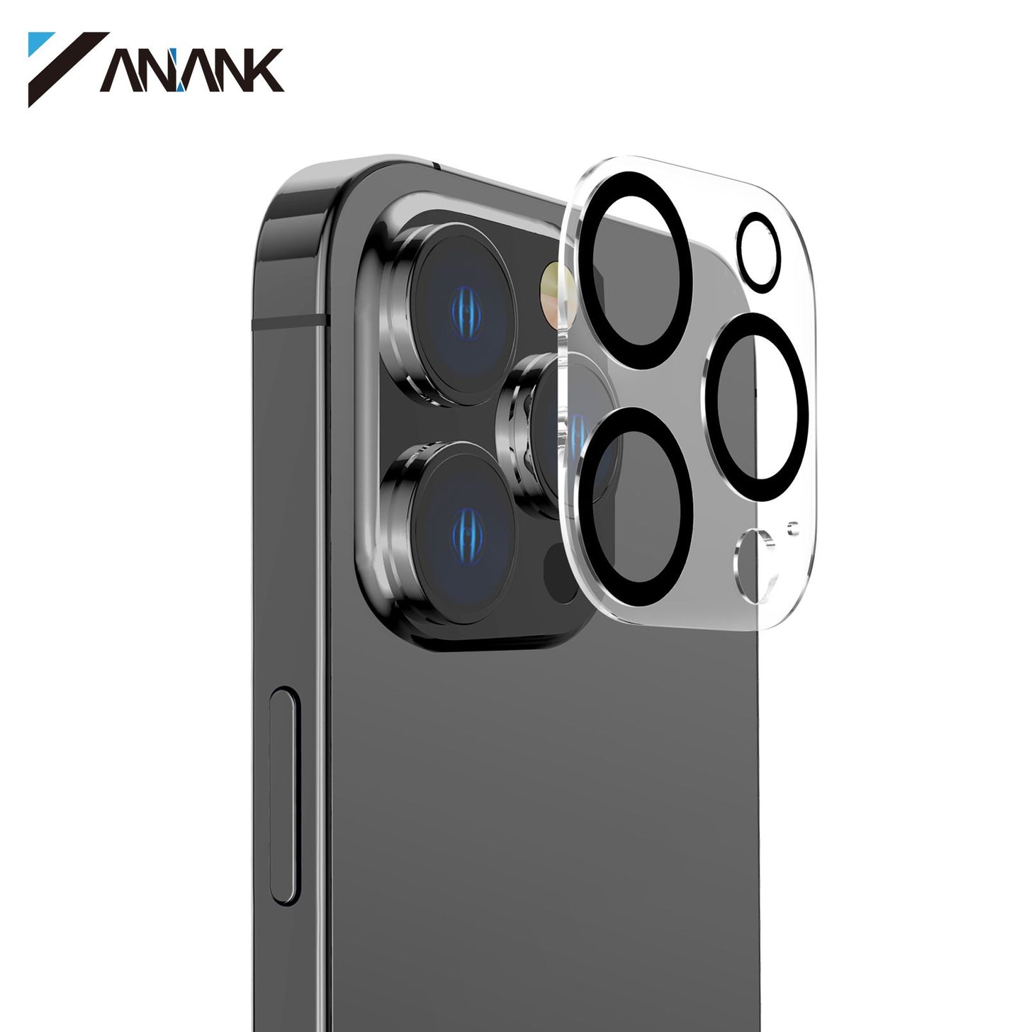 Anank iPhone 15/15 Plus Lens Protector, Full Coverage