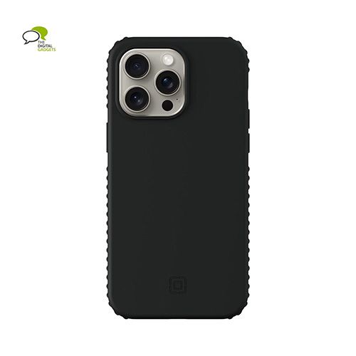 Incipio iPhone 15 Pro Max Grip Case, Black