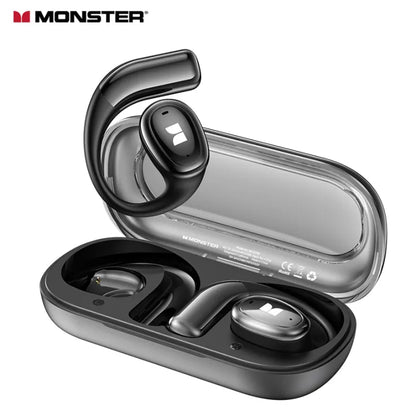 Monster Open Ear AC311 Air Conduction Bluetooth Headphones, Black