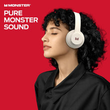 Monster Mission 100 Wireless Over-ear Headphones, White