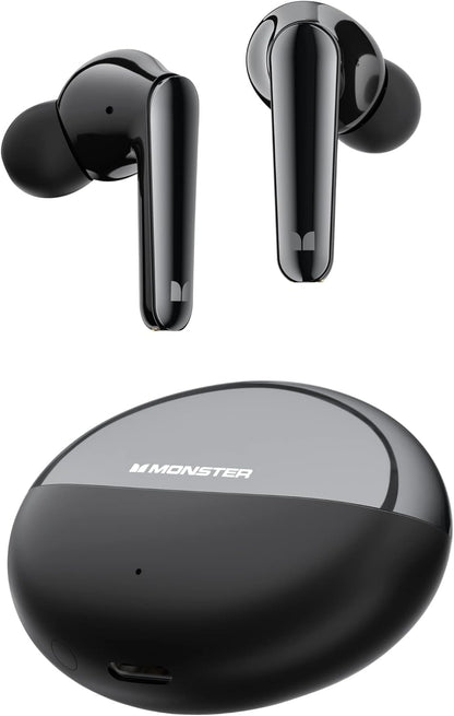 Monster N-LITE 203 Wireless In-ear Headphones, Black