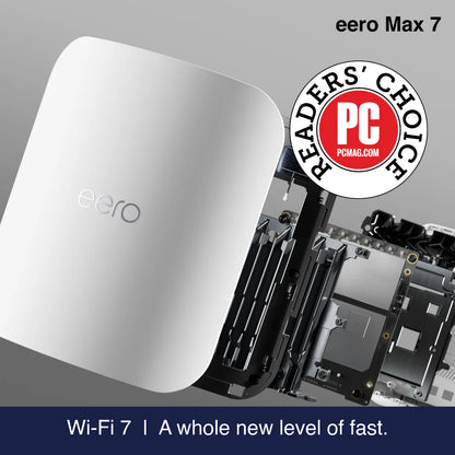 eero Max 7 Tri-band Mesh Wi-Fi 7 10G Router - 3 Pack