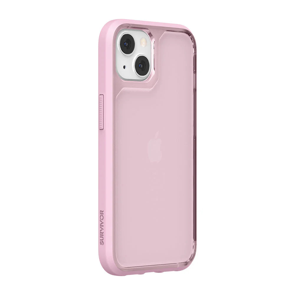 Survivor iPhone 14/15 Plus Strong Powder Pink