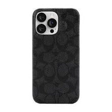 Coach iPhone 14 Pro Max Slim Wrap Case, Signature C Black