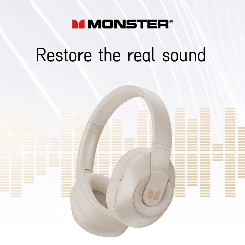 Monster Storm XKH01 Wireless Headphones, White